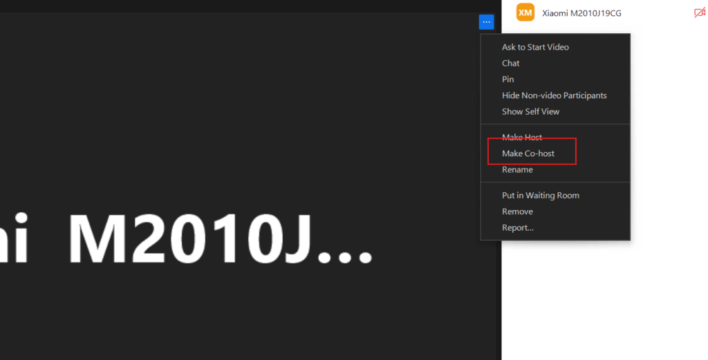 Cara aktifkan fitur CO-Host pada Zoom Meeting – Premigu